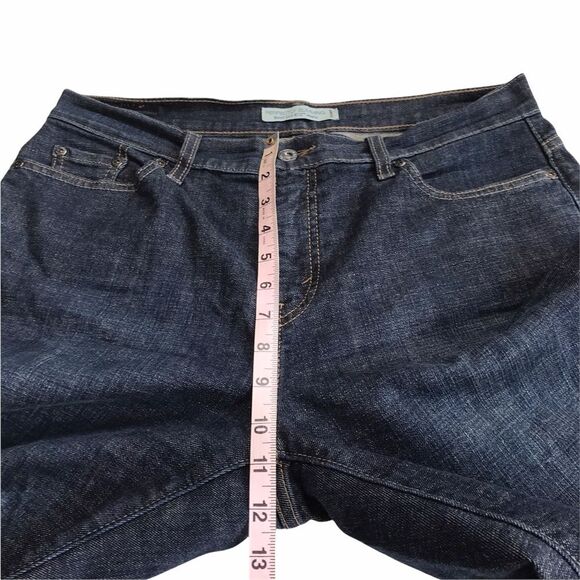 Levi’s Perfectly Slimming Boot Cut 512 Blue Jeans Flap Pockets 14P - Picture 9 of 14